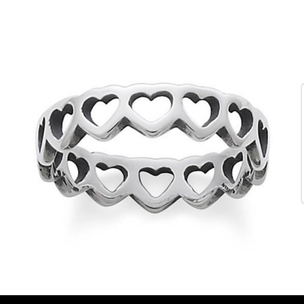 James Avery Heart Ring Size 8
